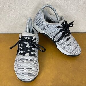 NOBULL Linear Trainer Lace Front Low‎ Top Sneaker Size 6 Women